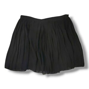 Millau Black Pleated Mini Skirt - Size XS